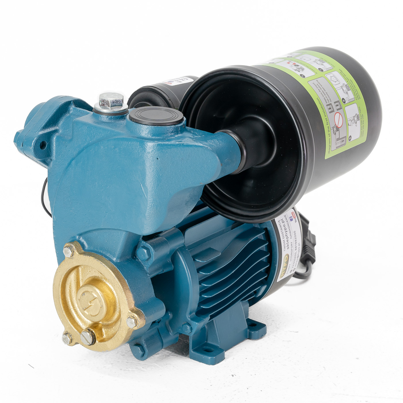 Pompa hydroforowa z wbudowanym zbiornikiem WZCH 250 2L (0,25kW) 230V IBO zdjęcie numer 4